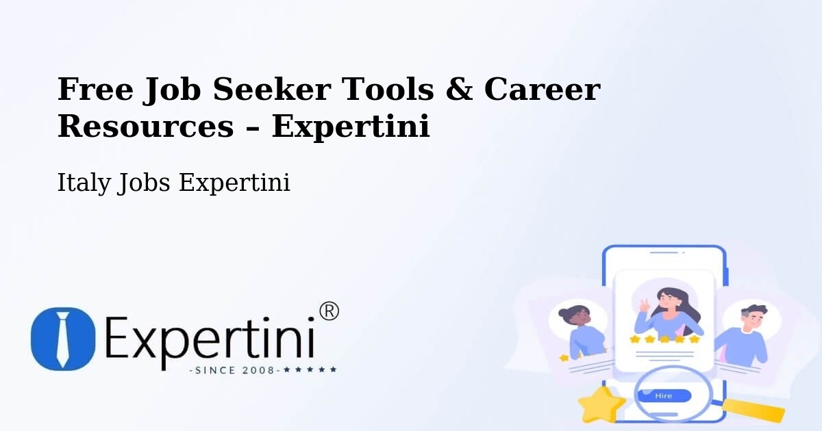 Free Job Seeker Tools & Career Resources – Paderno Dugnano - Paderno Dugnano, Italy Jobs Expertini